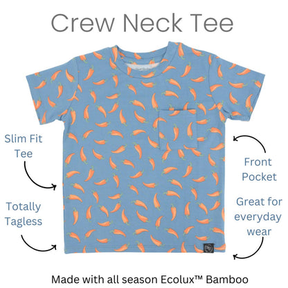 Crew Neck Tee - Honey Bee
