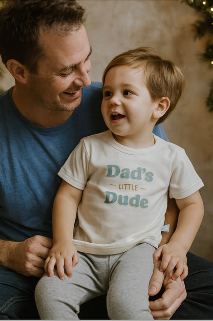 graphic tee | dads little dude