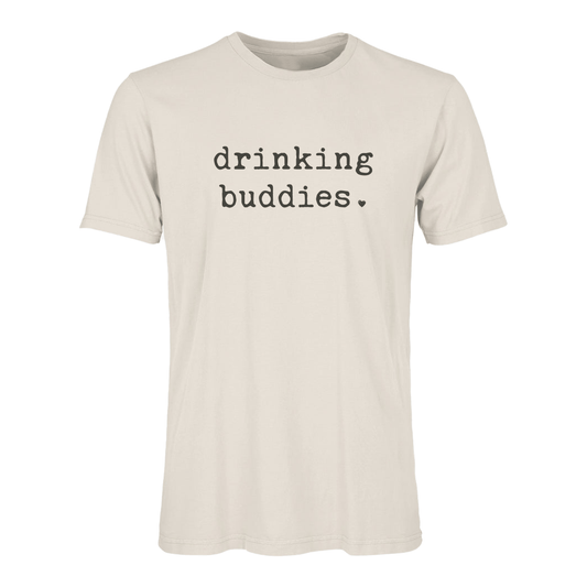 adult graphic tee | drinking buddies
