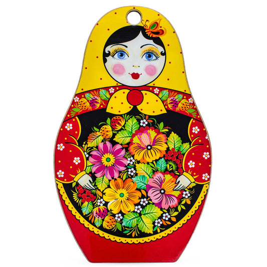 Matryoshka Doll Decorative Wooden Cutting Board
