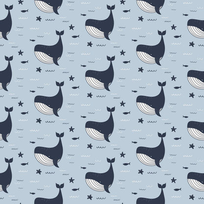 Polo Romper - Whale