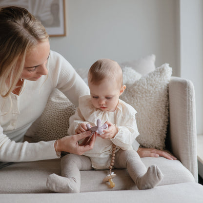 FRIGG Daisy Night Silicone Pacifier 2-Pack
