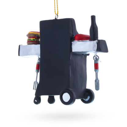 Licensed to Grill BBQ with Food Resin Christmas Ornament