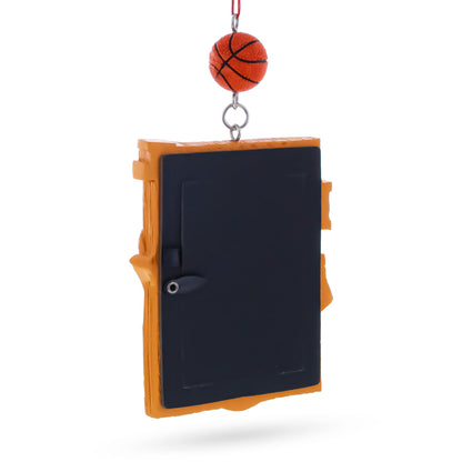 Basketball All Star Memory Photo Frame Resin Christmas Ornament