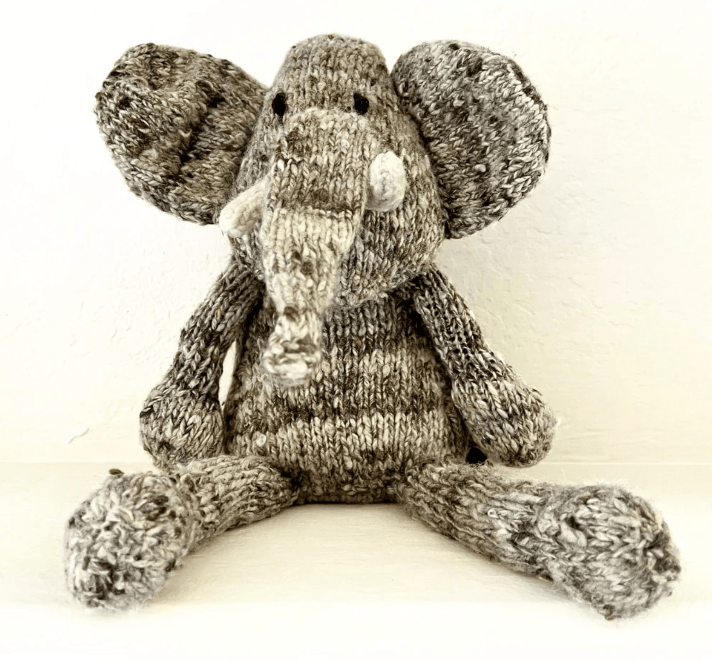 Wool Knit Buddy  | Elliott the Elephant