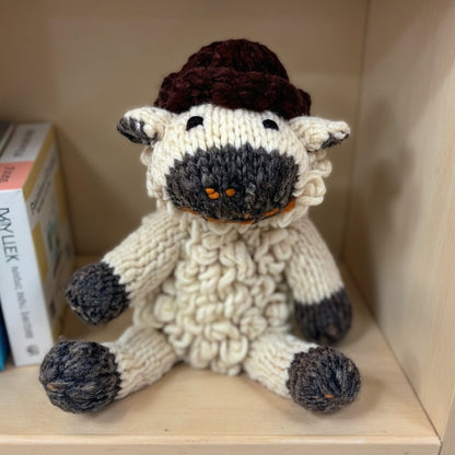 Wool Knit Buddy  | Sawyer the Sheep