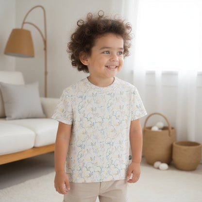 Boxy Toddler Tee | bunnies