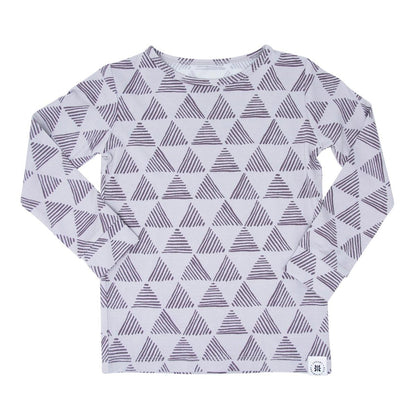 Big Kid Pajama - Geo Triangle