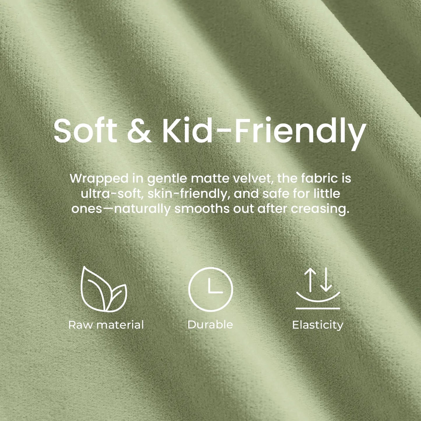 Tiny Land® GentleSnug Kid Chair - Sage