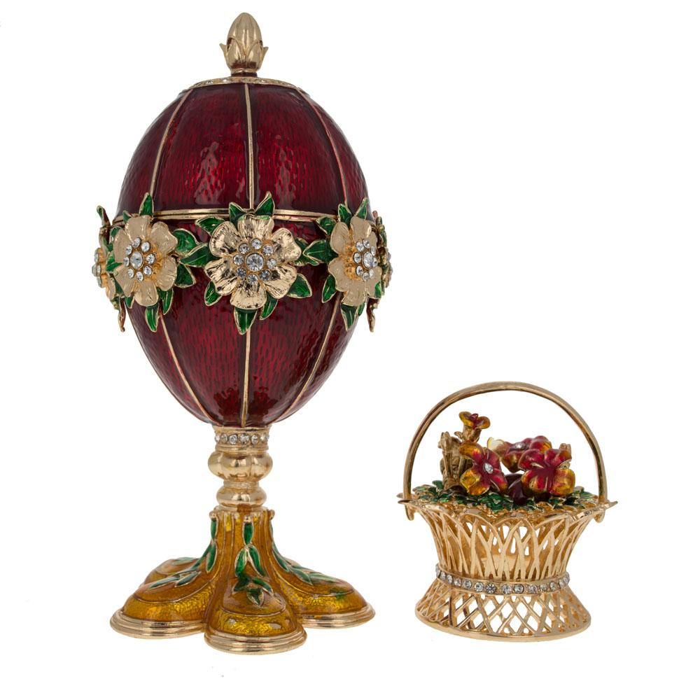 1901 Basket of Flowers Royal Imperial Easter Egg