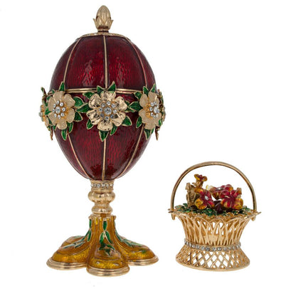 1901 Basket of Flowers Royal Imperial Easter Egg