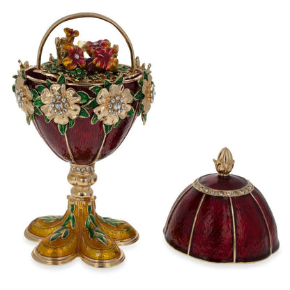 1901 Basket of Flowers Royal Imperial Easter Egg