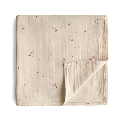Organic Cotton Muslin Swaddle Blanket