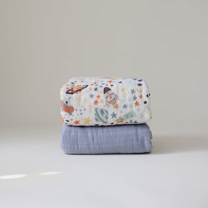 Organic Cotton Muslin Swaddle Blanket