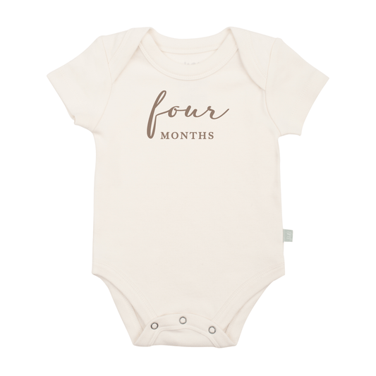 graphic bodysuit | four months milestone taupe