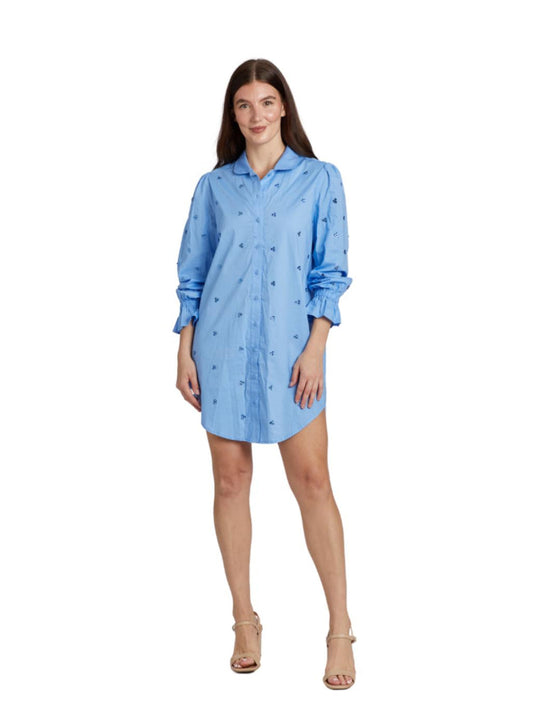 Gretchen Dress - French Blue