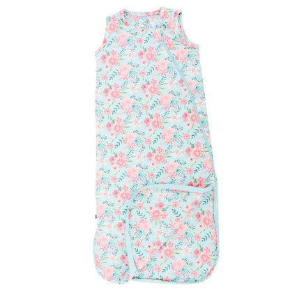1.5 TOG Sleep Sack - Aqua Floral