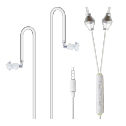Anti-Radiation Air-Tube Headphones with Microphone