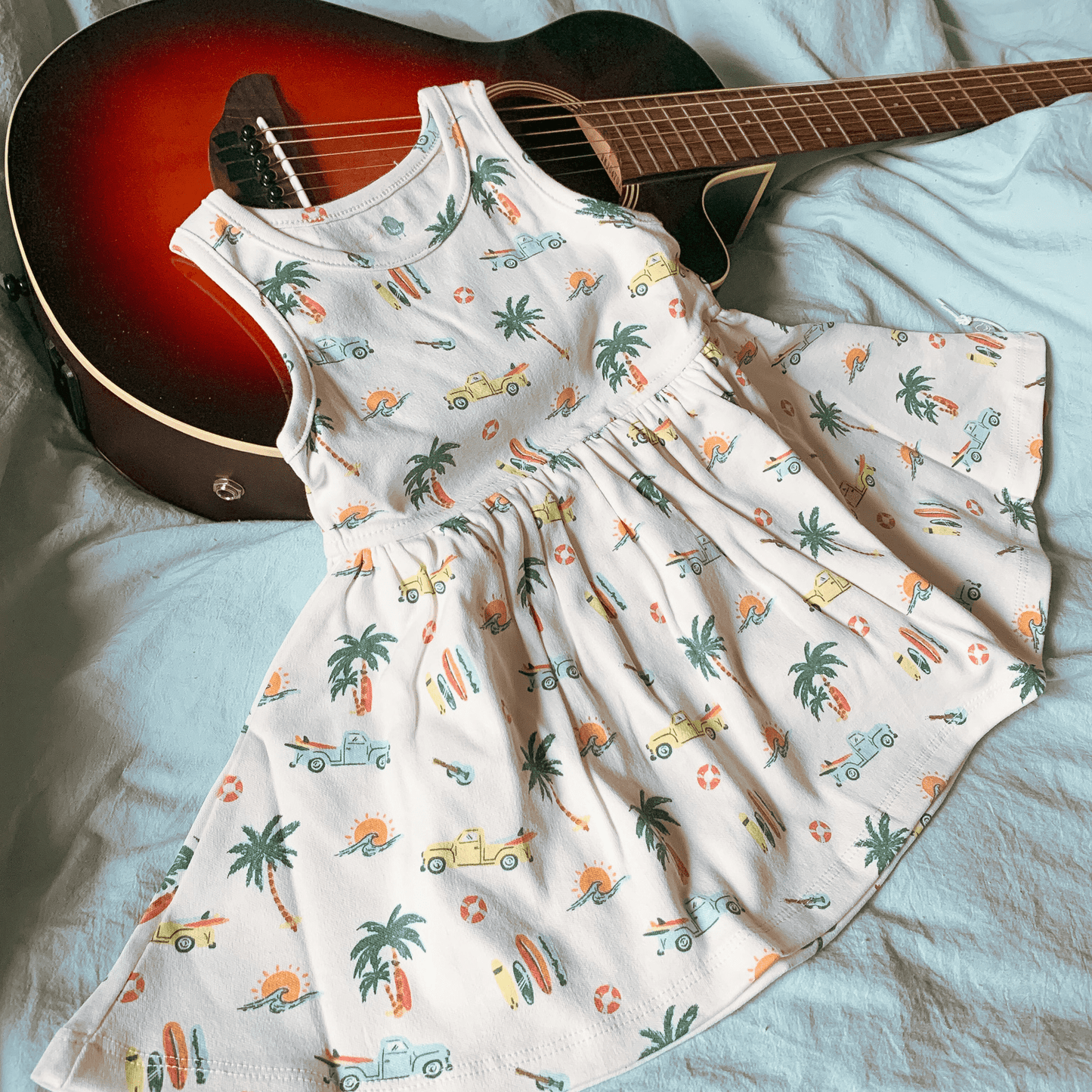 tank twirl dress | beach vibes