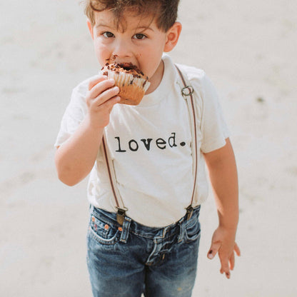 Toddler loved. Organic Cotton Graphic Tee