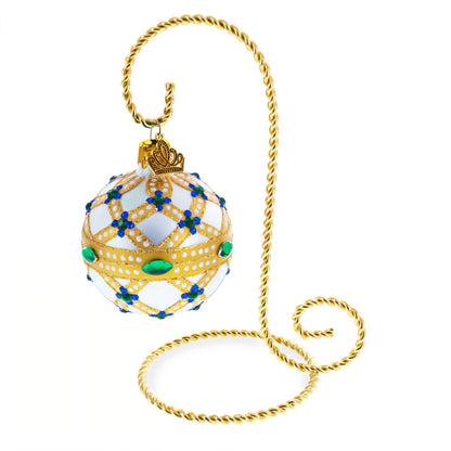 Small Twisted Gold Wire Ornament Stand Display 5.75 Inches (Taiwan)