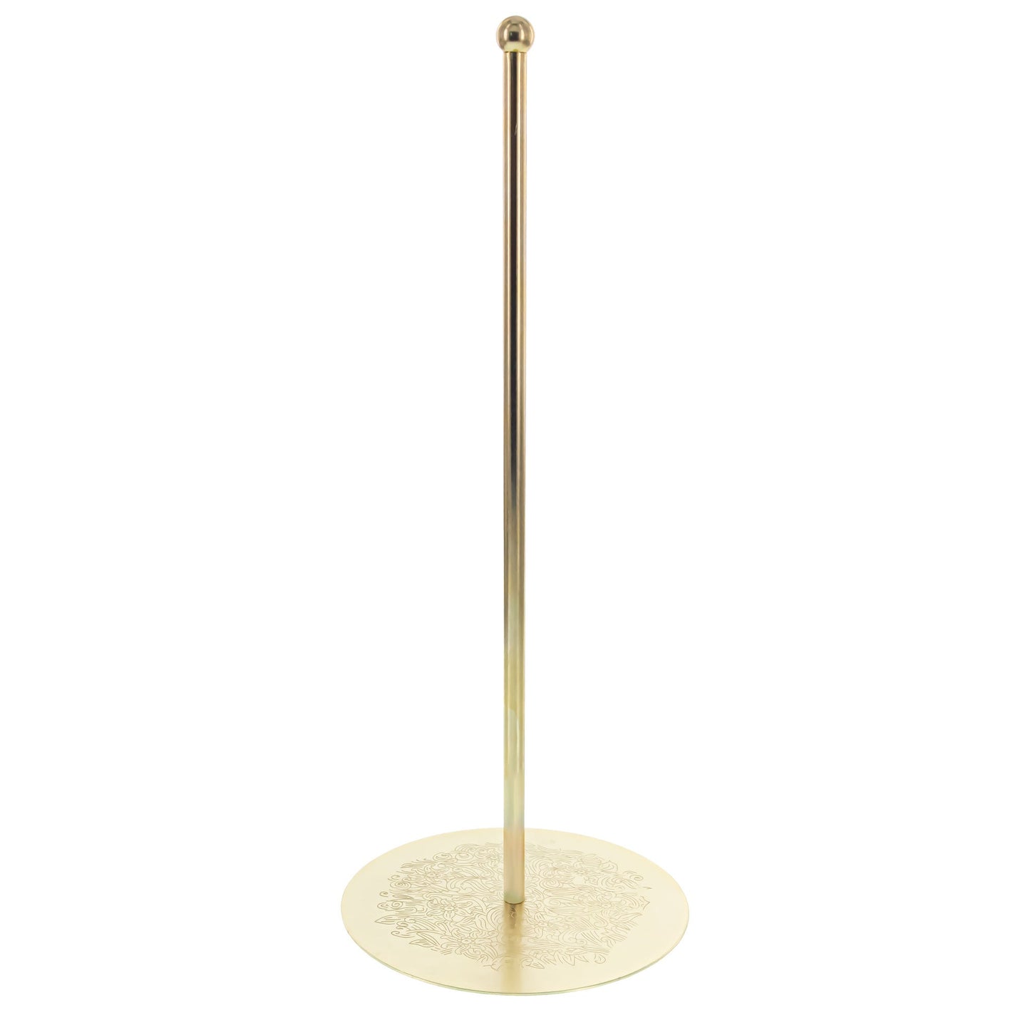 Ornate Gold Metal Rod Tree Topper Stand Display Stand 10 Inches (Taiwan)