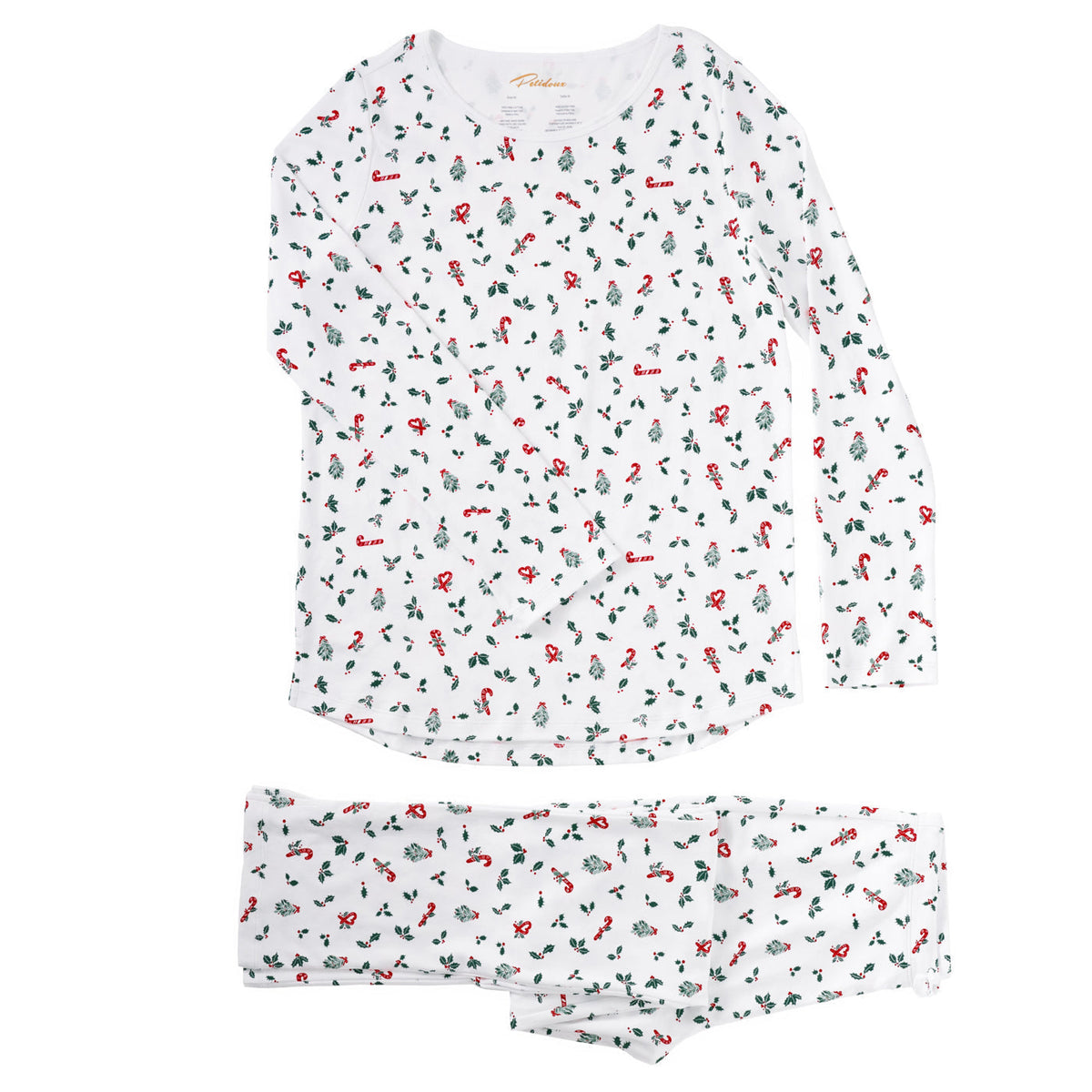 Adult Long Sleeve Pyjama Set - Jolly Hollies