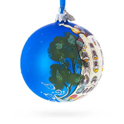 Casa Batllo, Barcelona, Spain Glass Ball Christmas Ornament 4 Inches