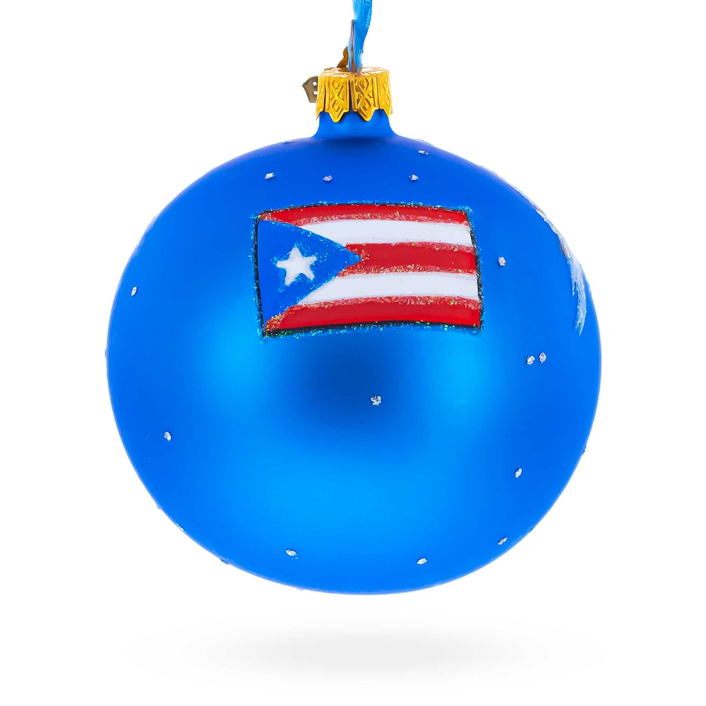 Castillo San Felipe del Morro, San Juan, Puerto Rico Glass Ball Christmas Ornament 4 Inches