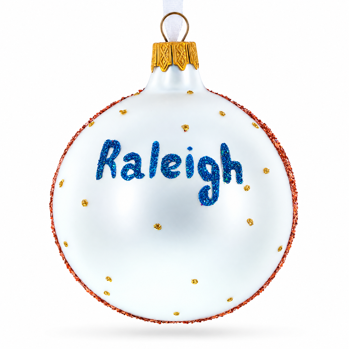 Museum of Natural Sciences, Raleigh, North Carolina, USA Glass Ball Christmas Ornament 3.25 Inches
