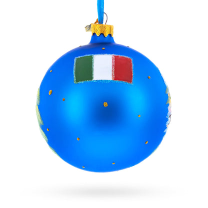 Florence, Italy Glass Ball Christmas Ornament 4 Inches