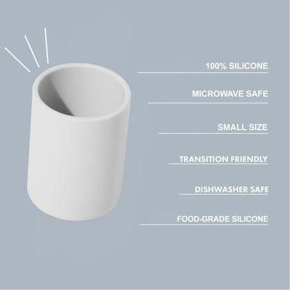 12 oz Unbreakable Silicone Toddler Cup for Baby-Led Weaning
