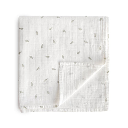 Organic Cotton Muslin Swaddle Blanket