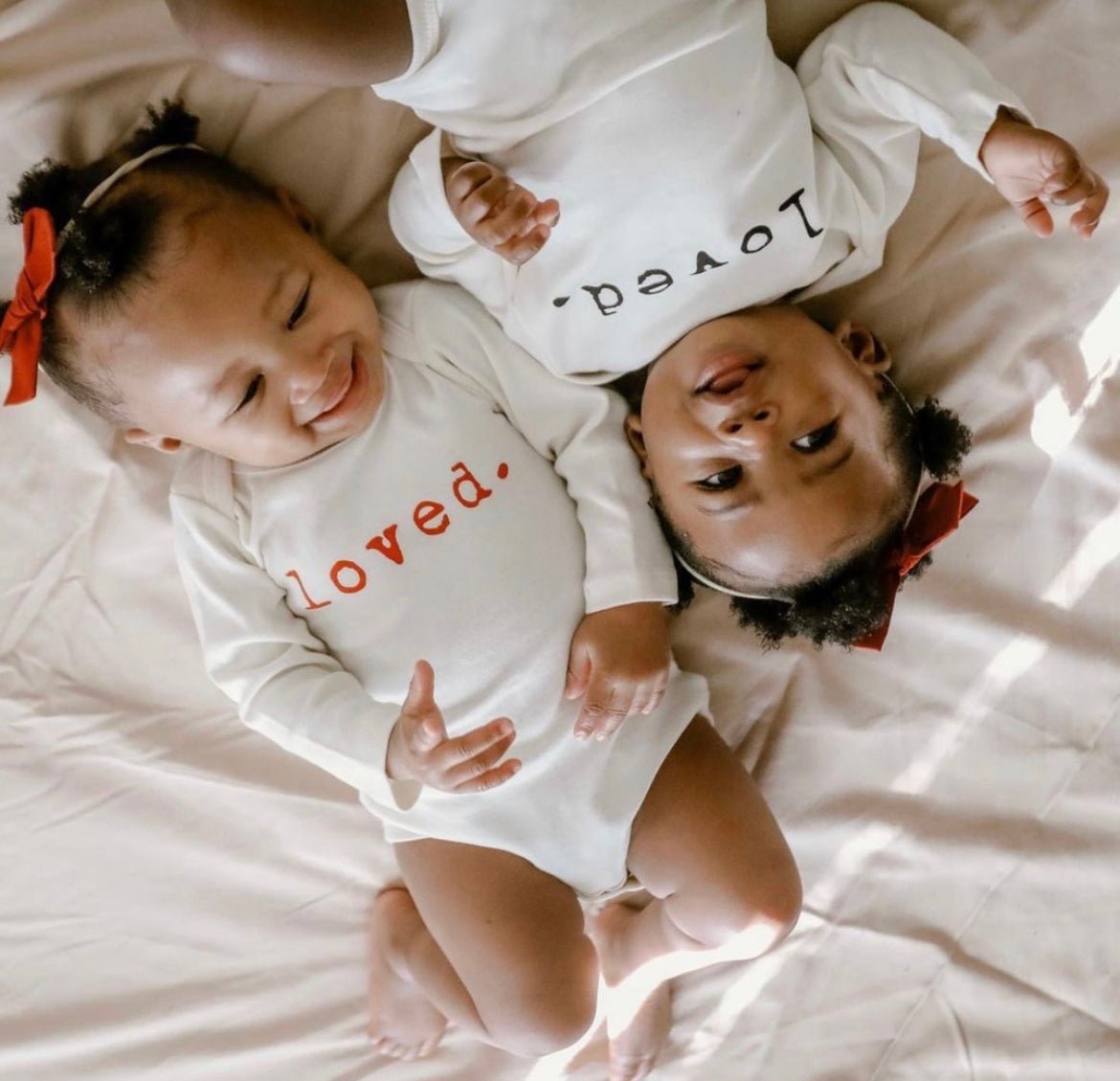 Baby loved. Organic Cotton Long-Sleeve Bodysuit