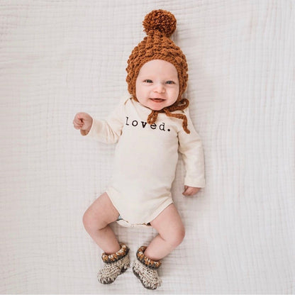 Baby loved. Organic Cotton Long-Sleeve Bodysuit