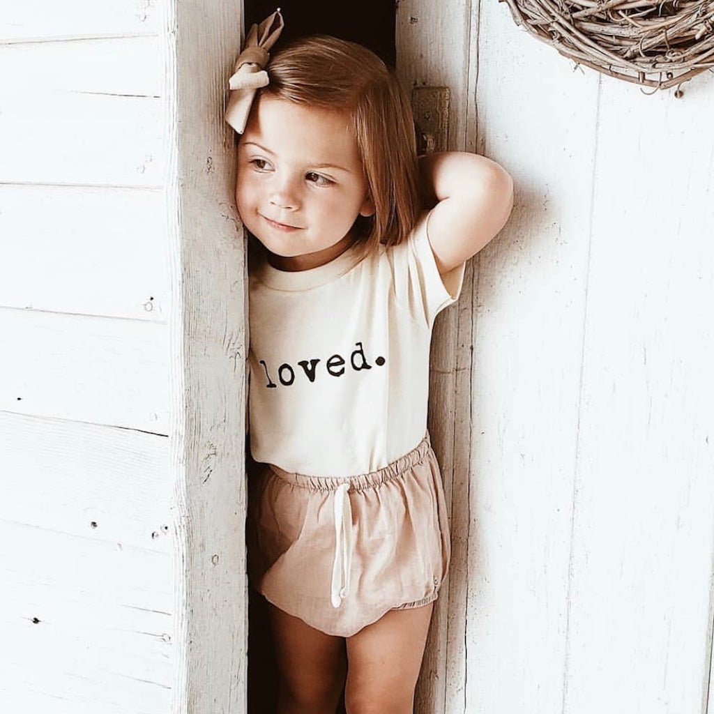 Toddler loved. Organic Cotton Graphic Tee