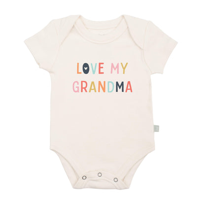 graphic bodysuit | love grandma