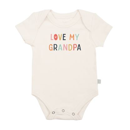 graphic bodysuit | love grandpa