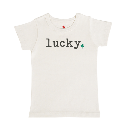 graphic tee | lucky