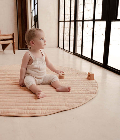 Snuggle Mat | Stripes - Sandstone
