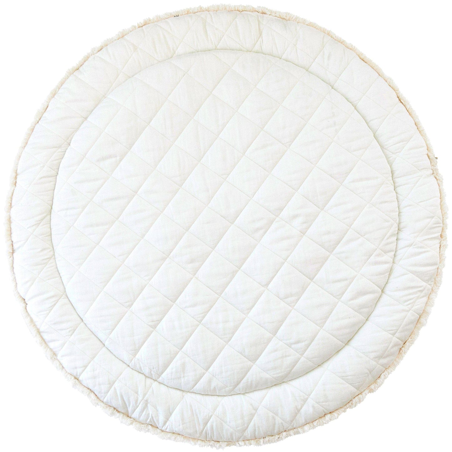 Organic Baby Play Mat - Rainbow and Ivory