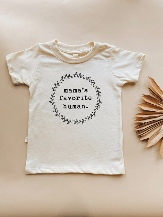 Mamas Favorite Human Organic Cotton Tee