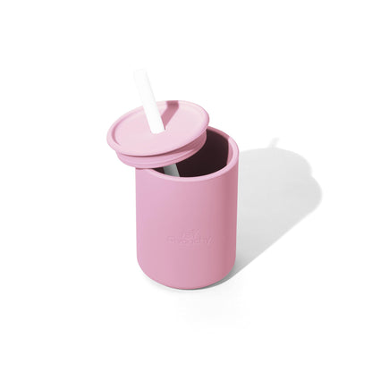 8 oz Medium Sippy Cup + Straw |  Silicone