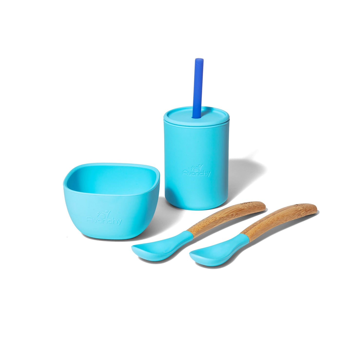 8 oz Medium Sippy Cup + Straw |  Silicone