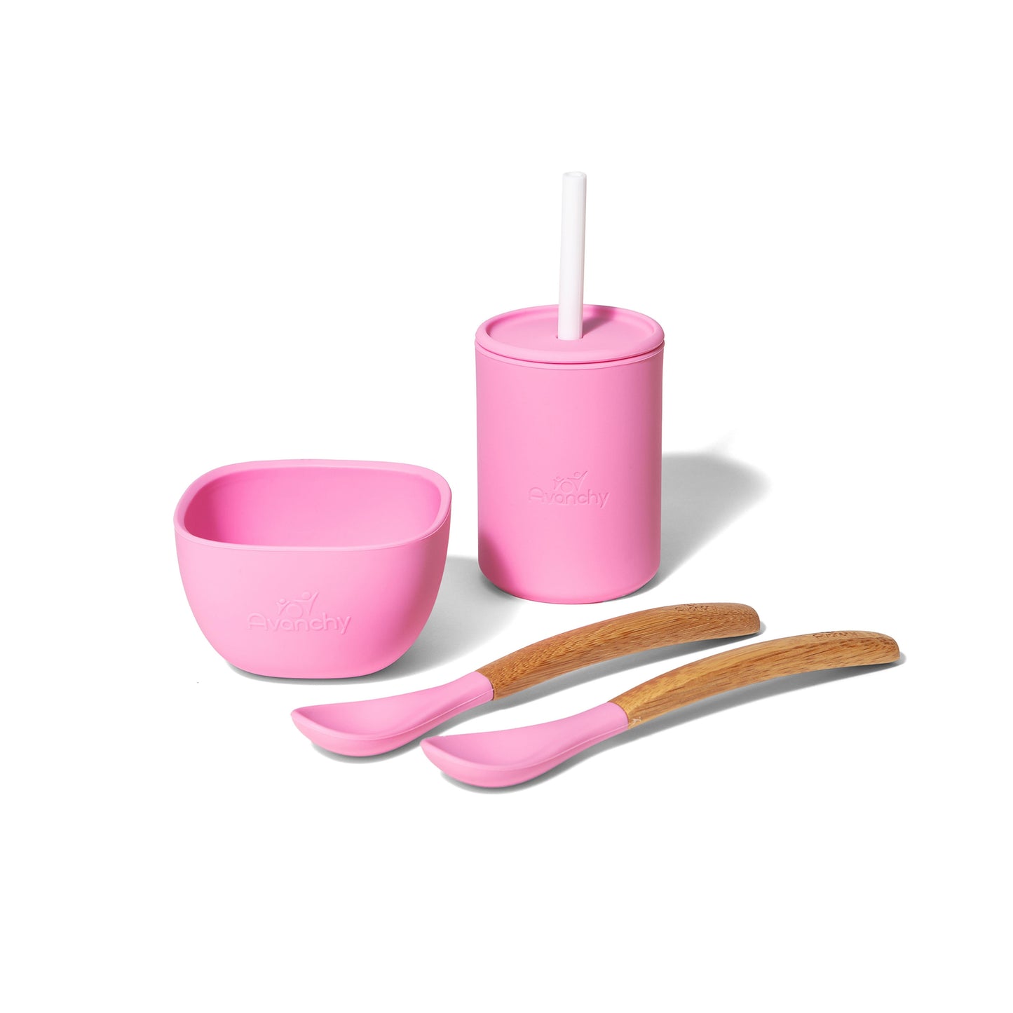 8 oz Medium Sippy Cup + Straw |  Silicone
