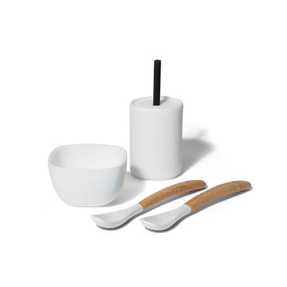 8 oz Medium Sippy Cup + Straw |  Silicone