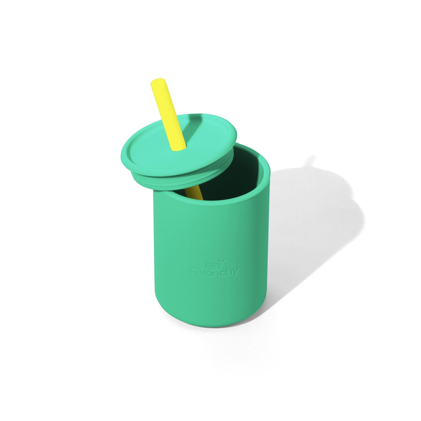 8 oz Medium Sippy Cup + Straw |  Silicone