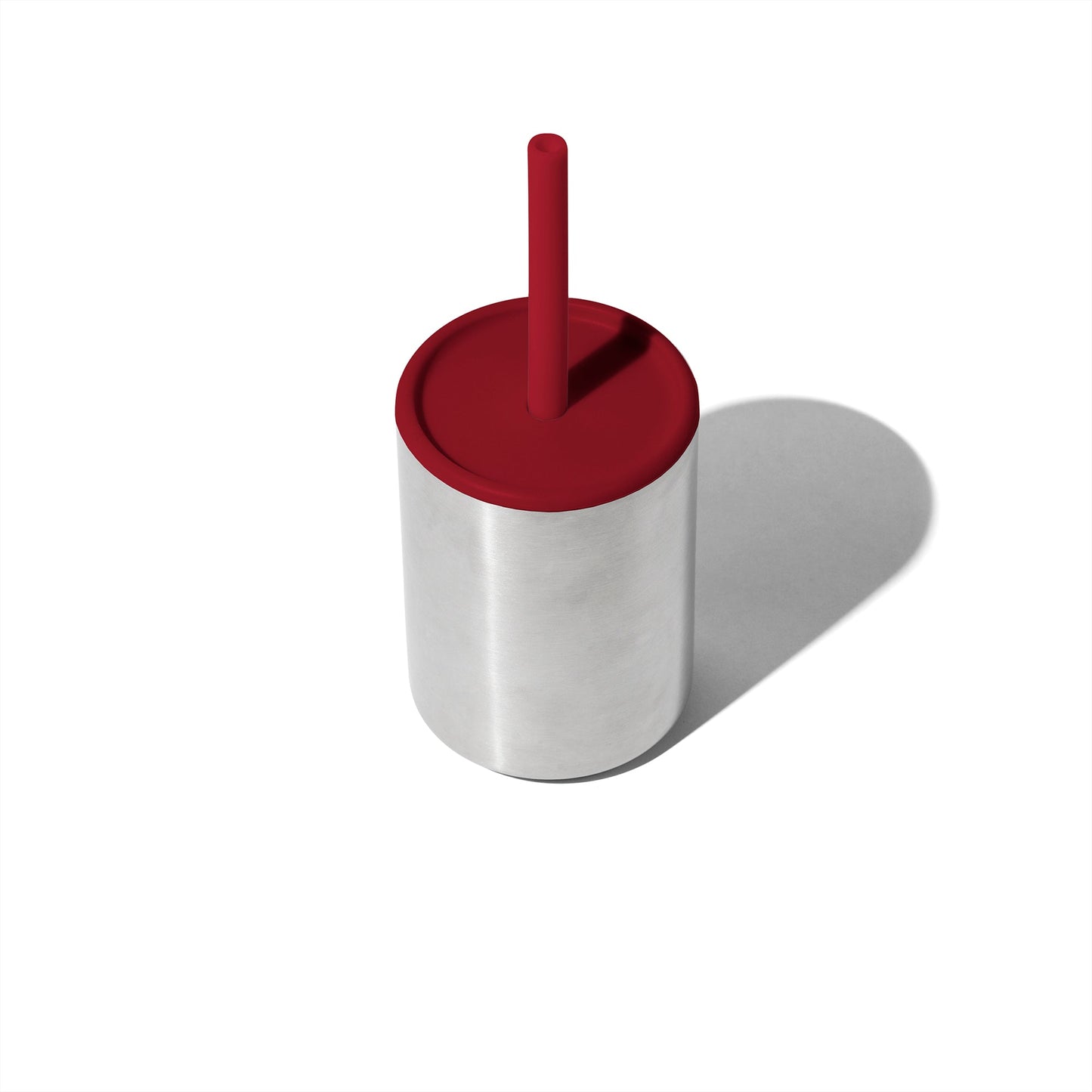 8 oz Medium Sippy Cup + Straw | Stainless Steel