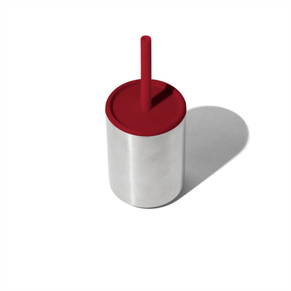 8 oz Medium Sippy Cup + Straw | Stainless Steel