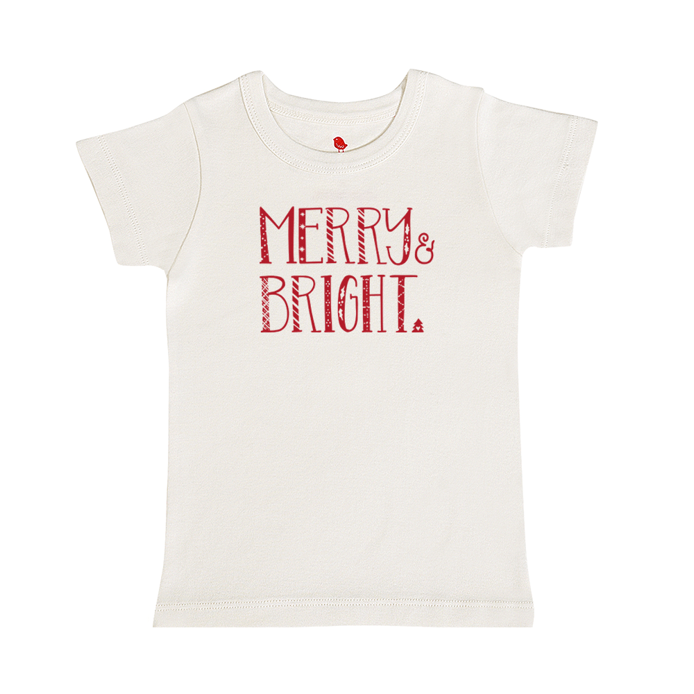 graphic tee | merry & bright